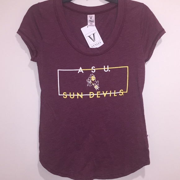 Arizona State ASU Sun Devils Scoop Neck NWT S - Picture 1 of 2